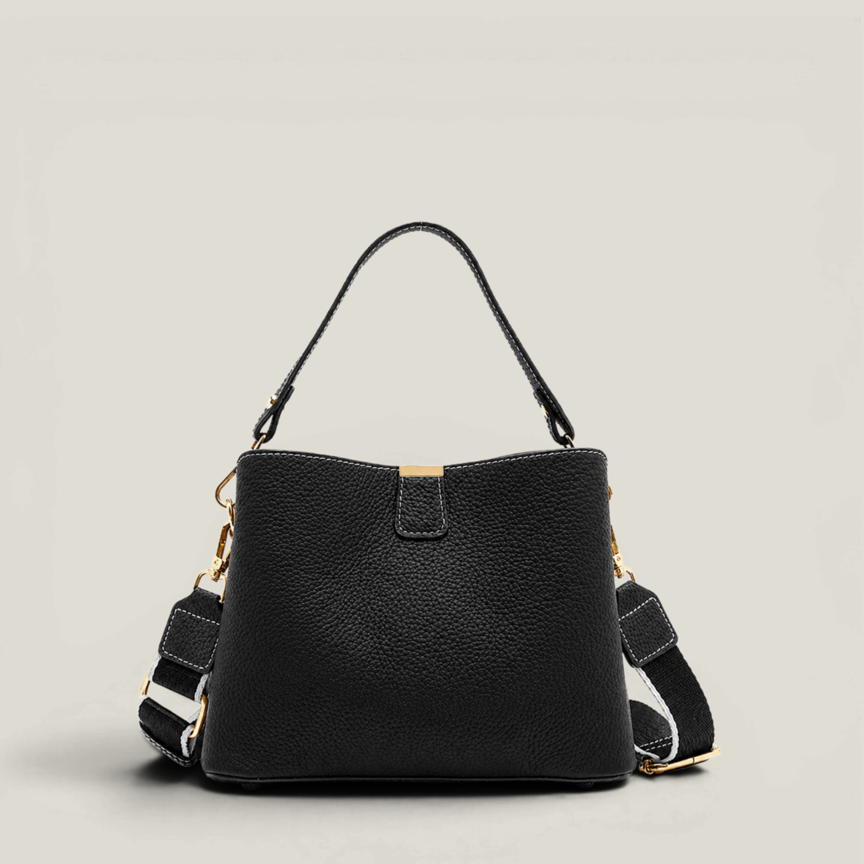Le Trio Pebbled Bag