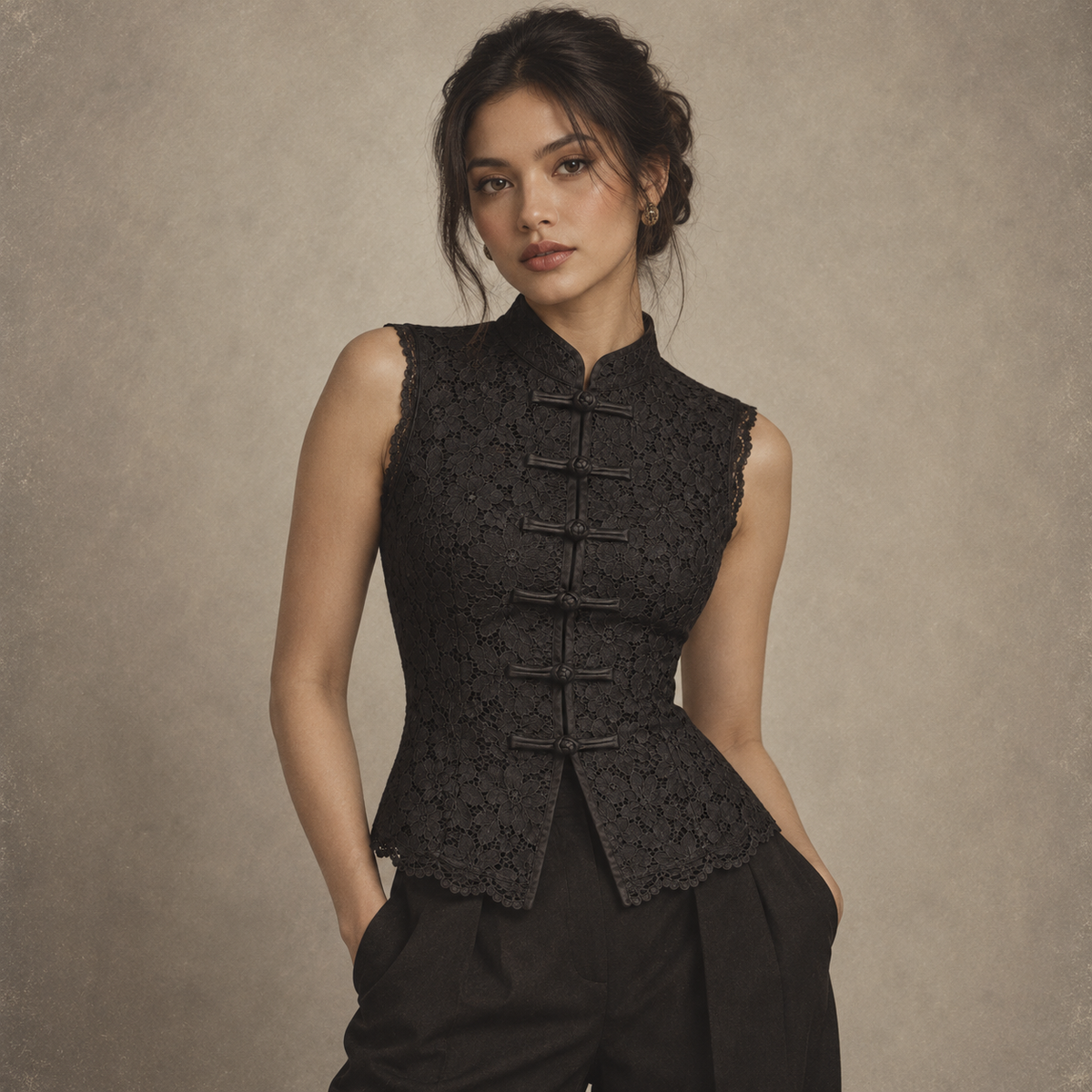 Fleur Cheongsam Top