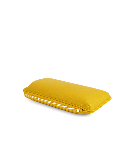 Palermo Leather Phonebag - Marigold