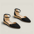 High-Strap Demi Flat
