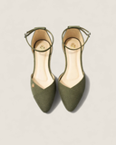 High-Strap Demi Flat