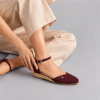 High-Strap Demi Flat