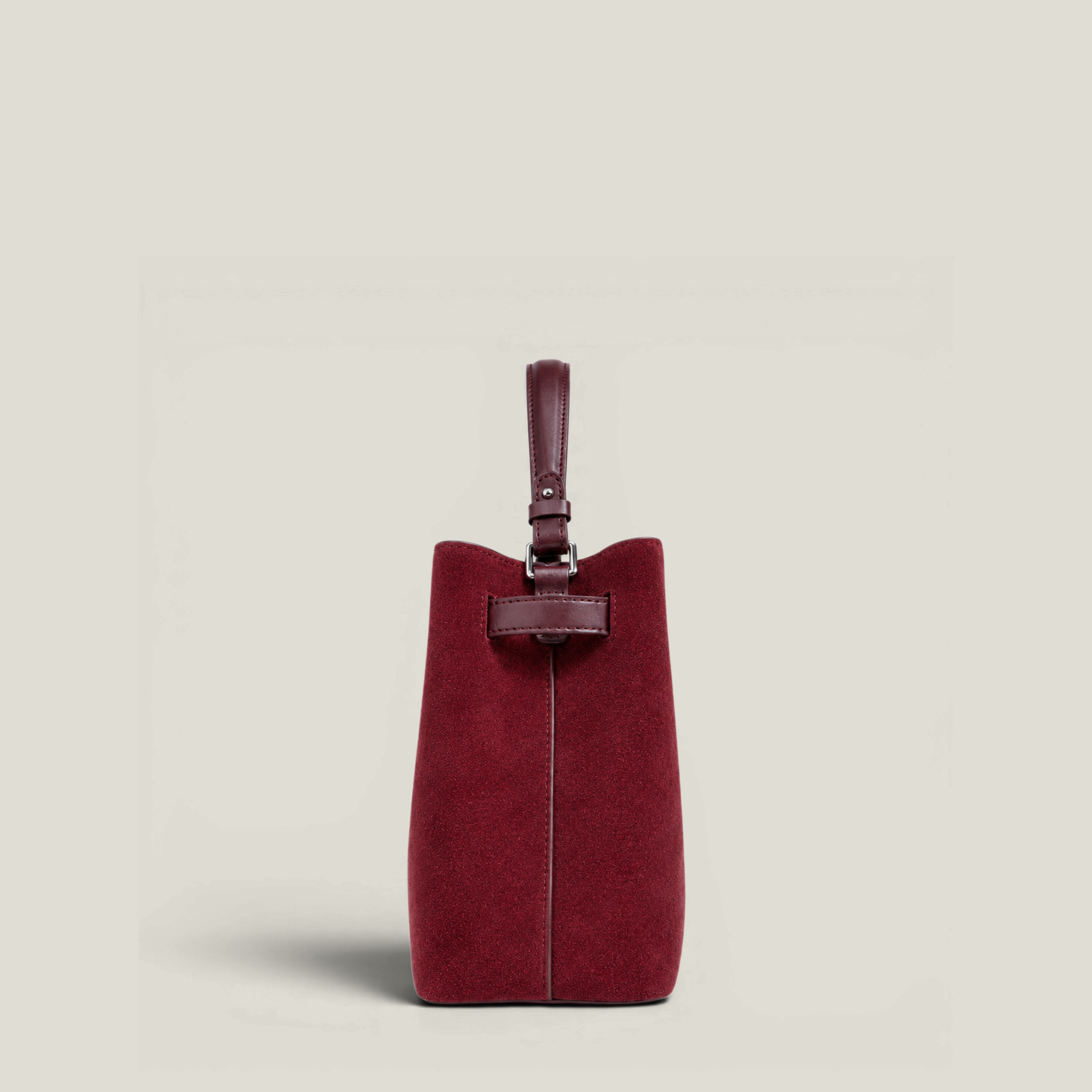 Versa-Carry Top Handle Bag in Suede