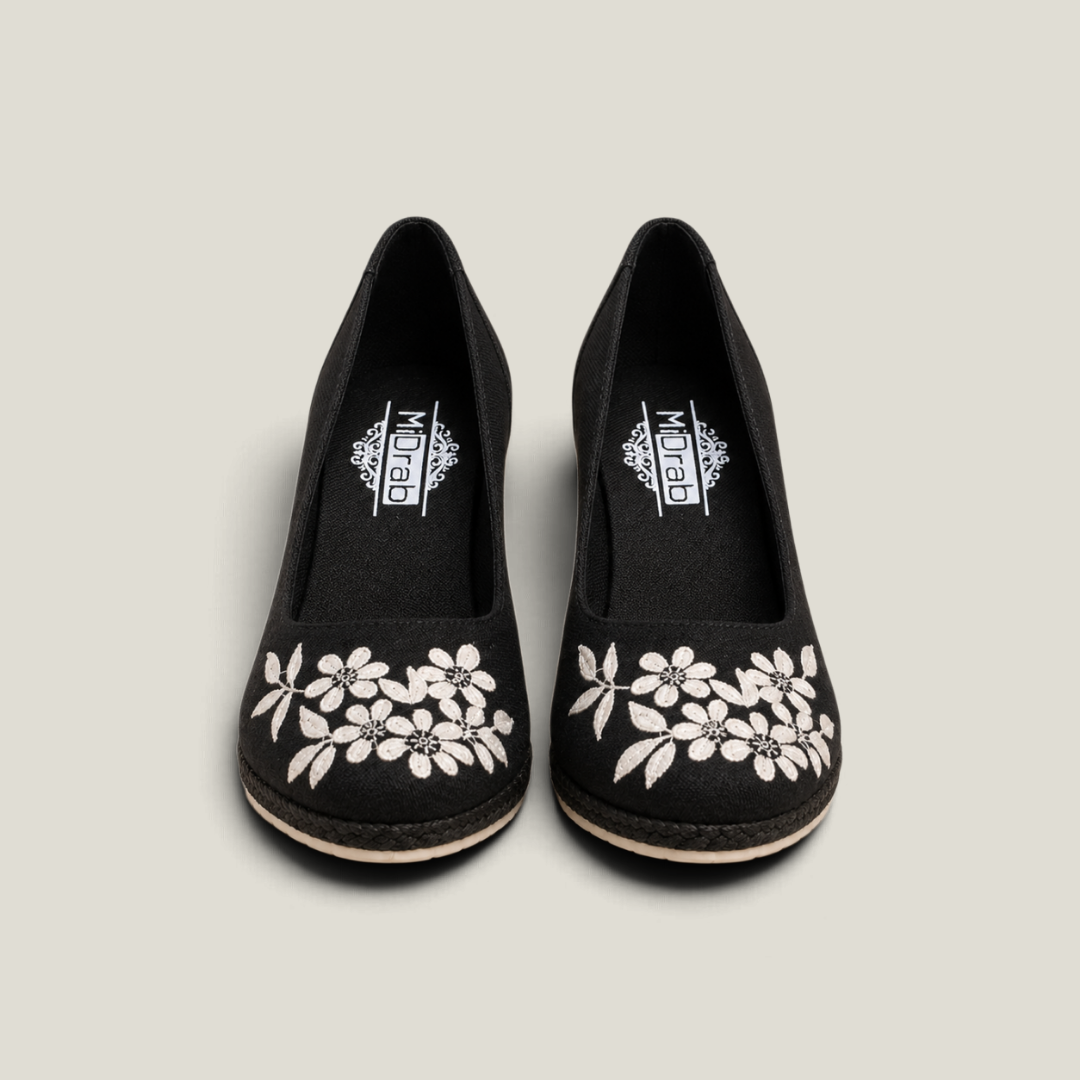 Espadrille Wedge Fleurie