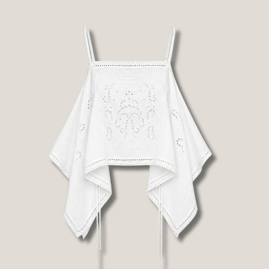 Isla Broderie Top