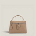 Le Zip-Top Pebbled Bag