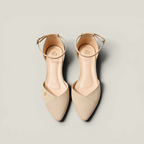High-Strap Demi Flat
