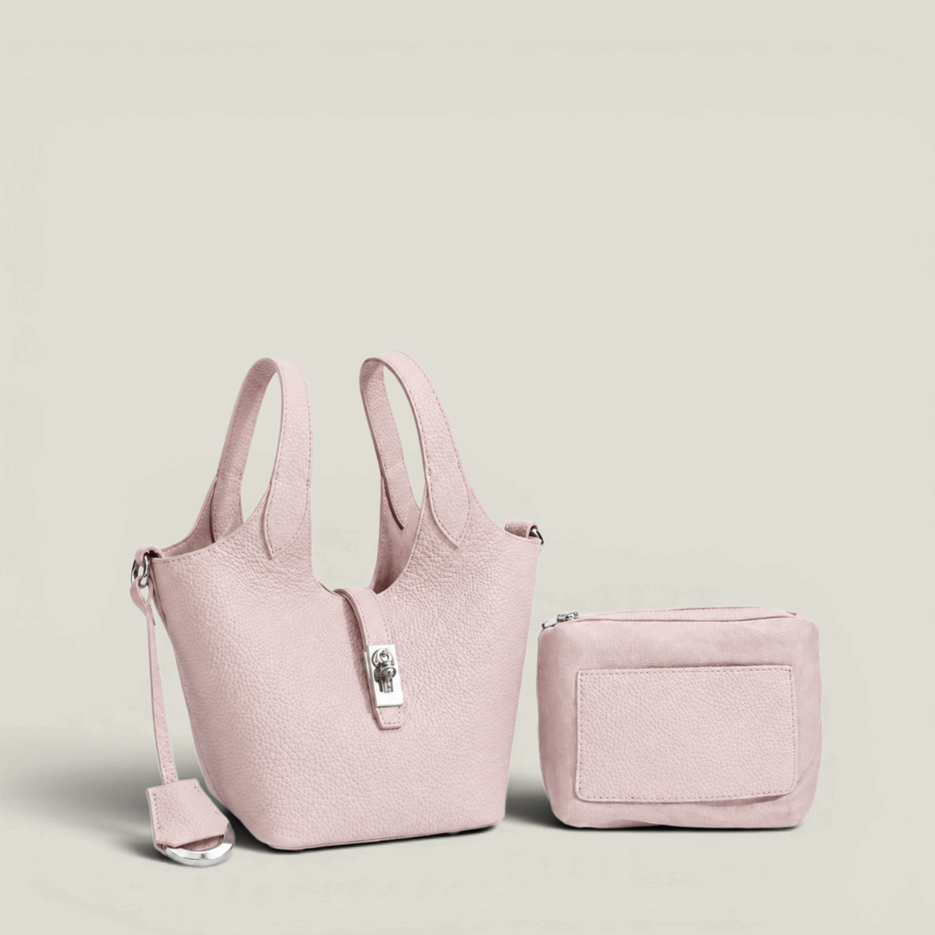 Mini Cuir Bucket Bag