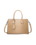 Siena Croc-Embossed Structured Tote