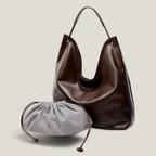 Vegetable-Tanned Hobo Bag