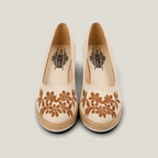 Espadrille Wedge Fleurie
