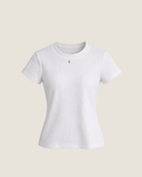 Ribbed Knit Tee