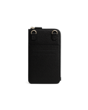 Palermo Leather Phonebag - Black