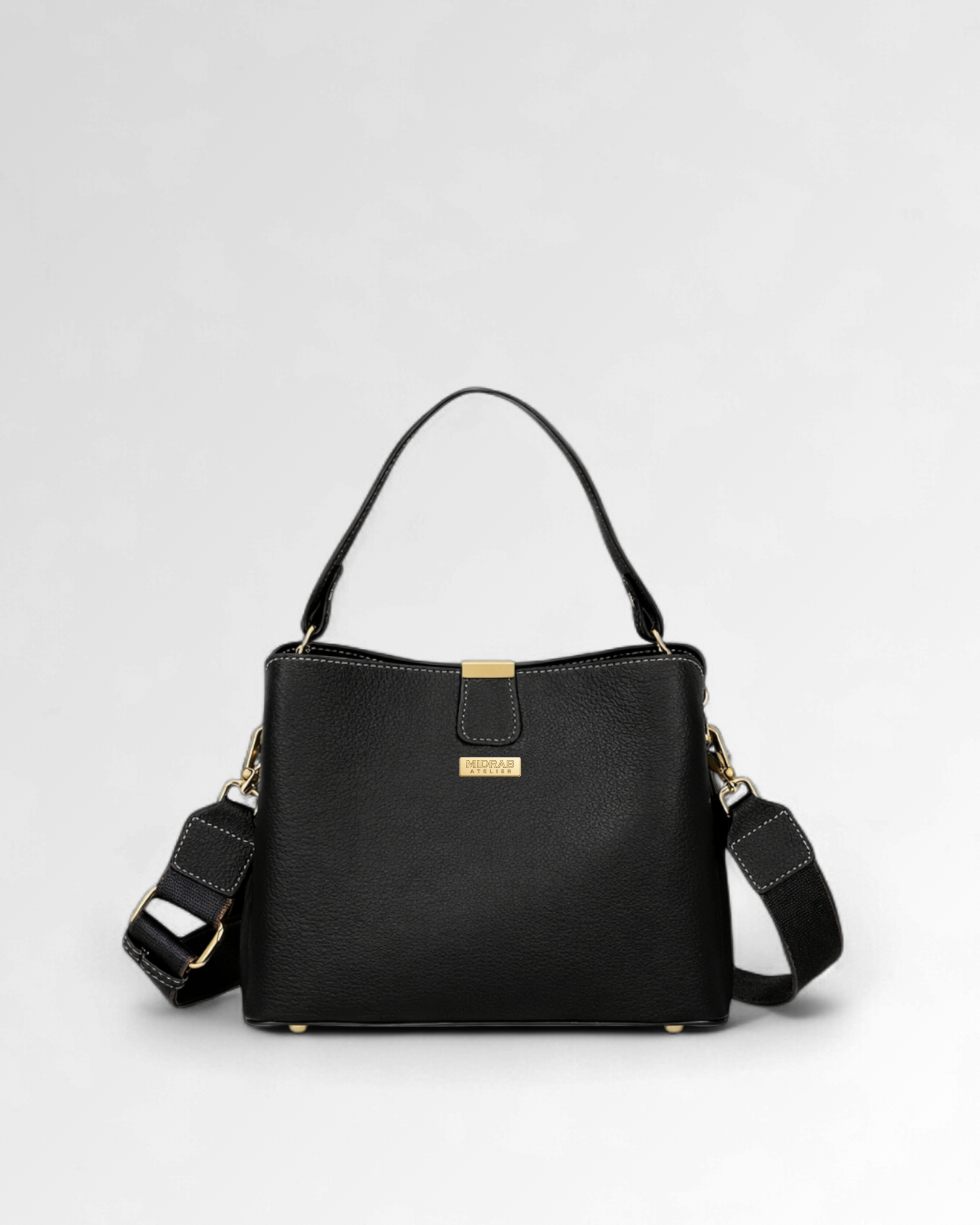 Le Trio Pebbled Bag