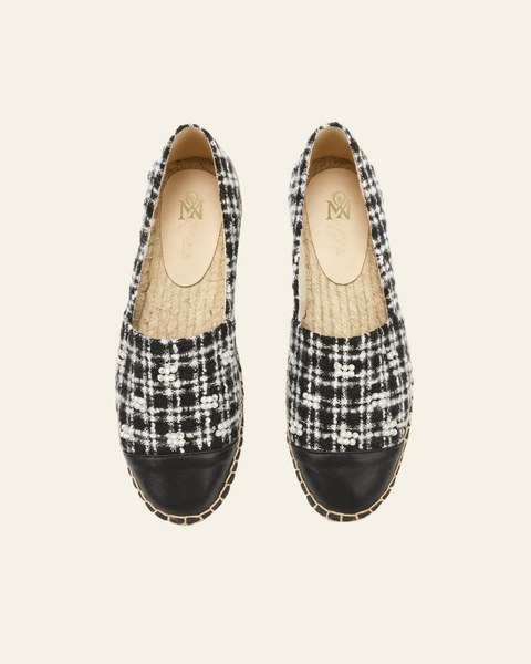 Serra Tweed Pearl Espadrilles