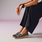Coastal Tweed Pearl Espadrille