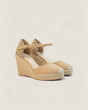 CLASSIQUE ÉLEVÉE - LOW-STRAP WOVEN TOE WEDGE