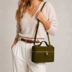Woven Vanity Bag