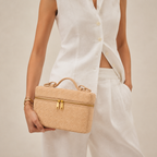 Woven Vanity Bag
