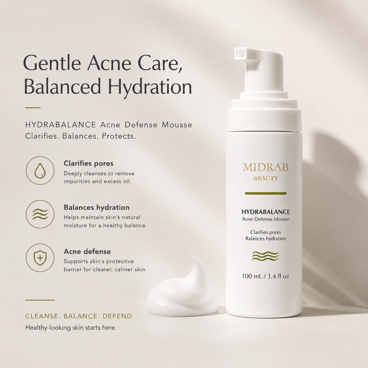 Acne Defense Mousse