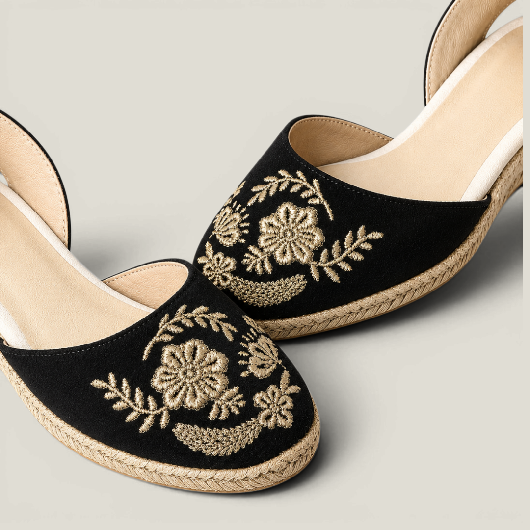 L'Atelier Rosette Wedge