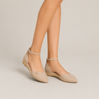 High-Strap Demi Flat