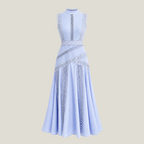 Lace-Trim Dress
