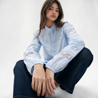 Embroidered Pure Linen Full Sleeve