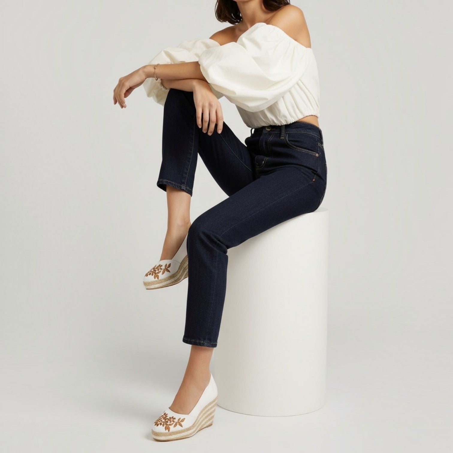 Espadrille Wedge Fleurie