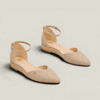 High-Strap Demi Flat