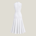 Lace-Trim Dress