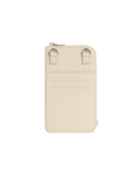 Palermo Leather Phonebag - Crème