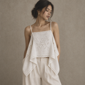 Isla Broderie Top