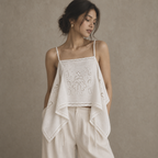 Isla Broderie Top