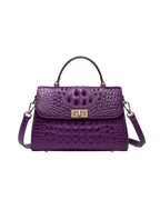 Viola Luxe Croc Satchel