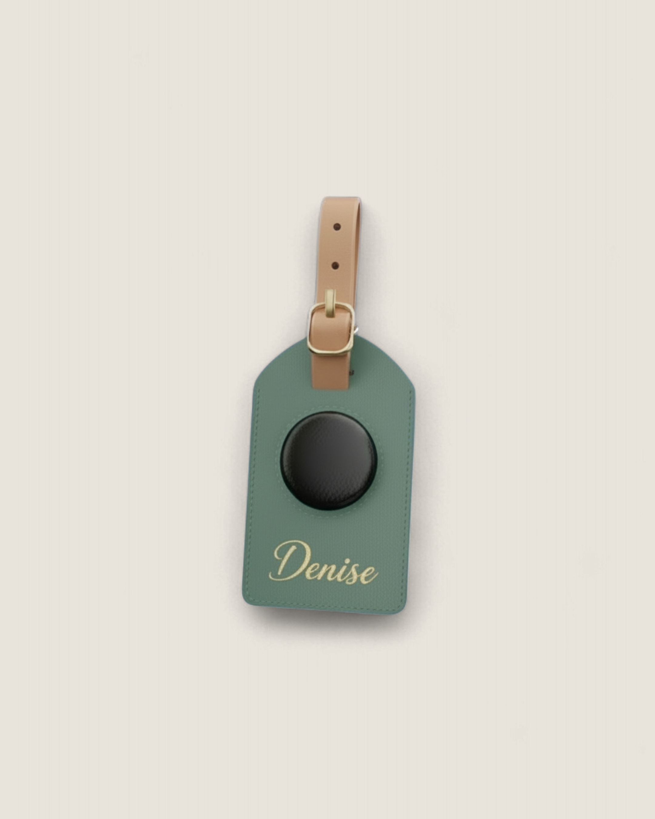 Monogrammed Smart Travel Tag