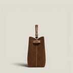 Versa-Carry Top Handle Bag in Suede