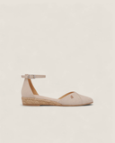 High-Strap Demi Flat