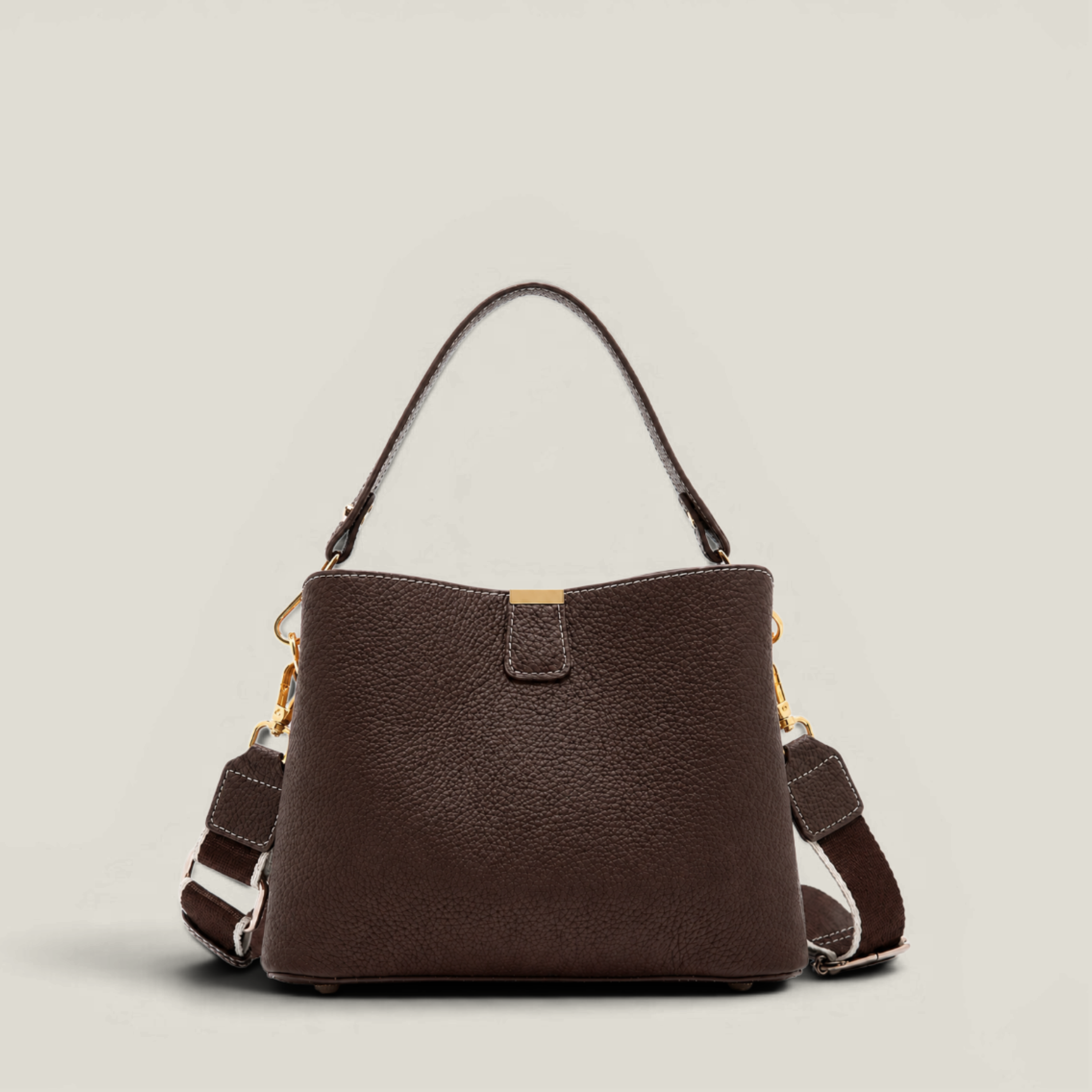 Le Trio Pebbled Bag