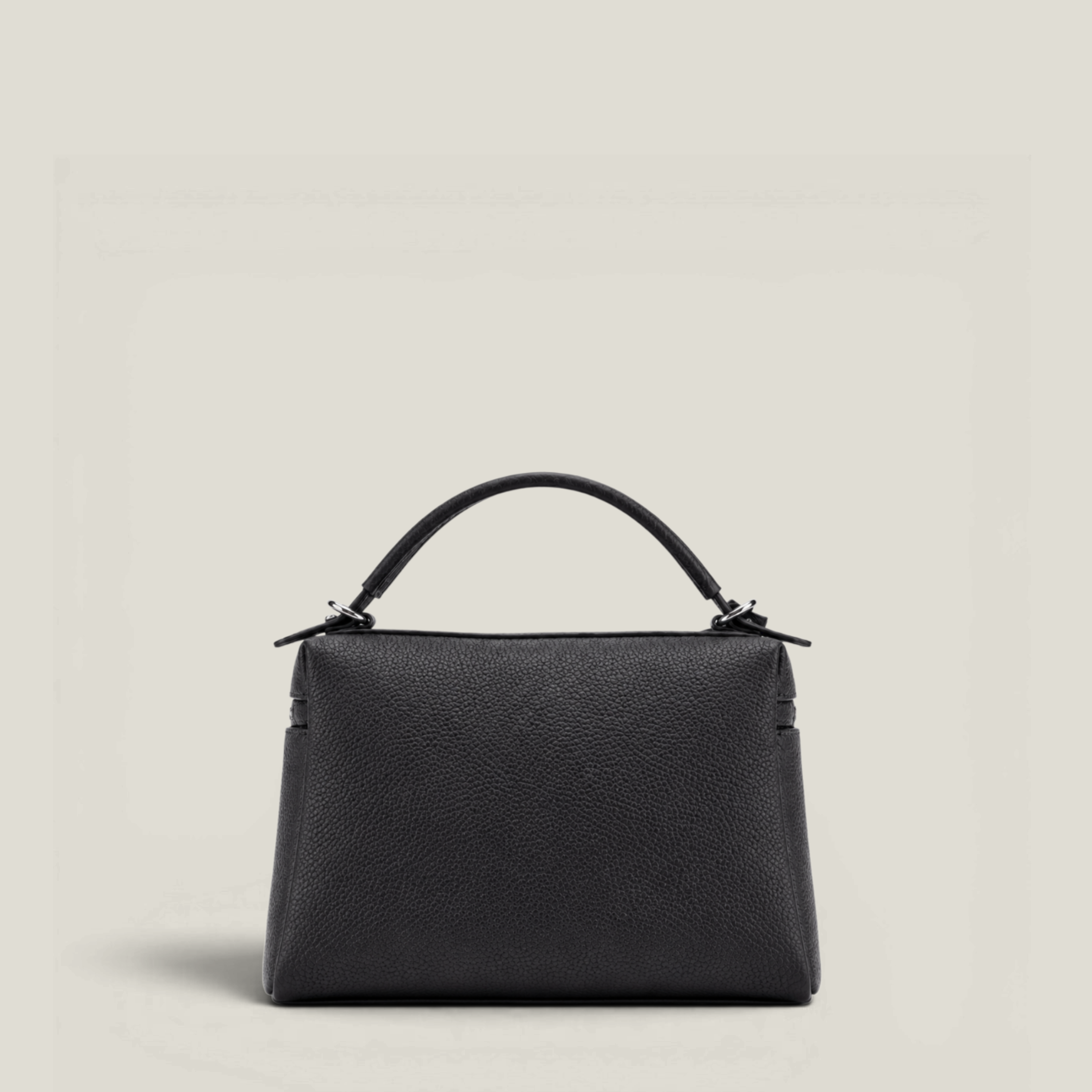 Le Zip-Top Pebbled Bag