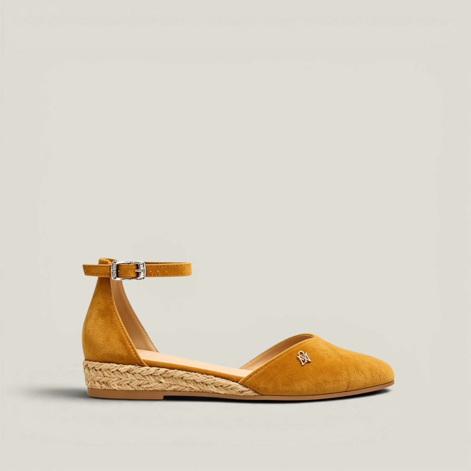 High-Strap Demi Flat
