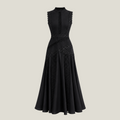 Lace-Trim Dress