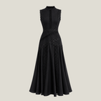 Lace-Trim Dress