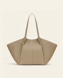 Vera Arc Tote in Pebbled Cowhide Leather