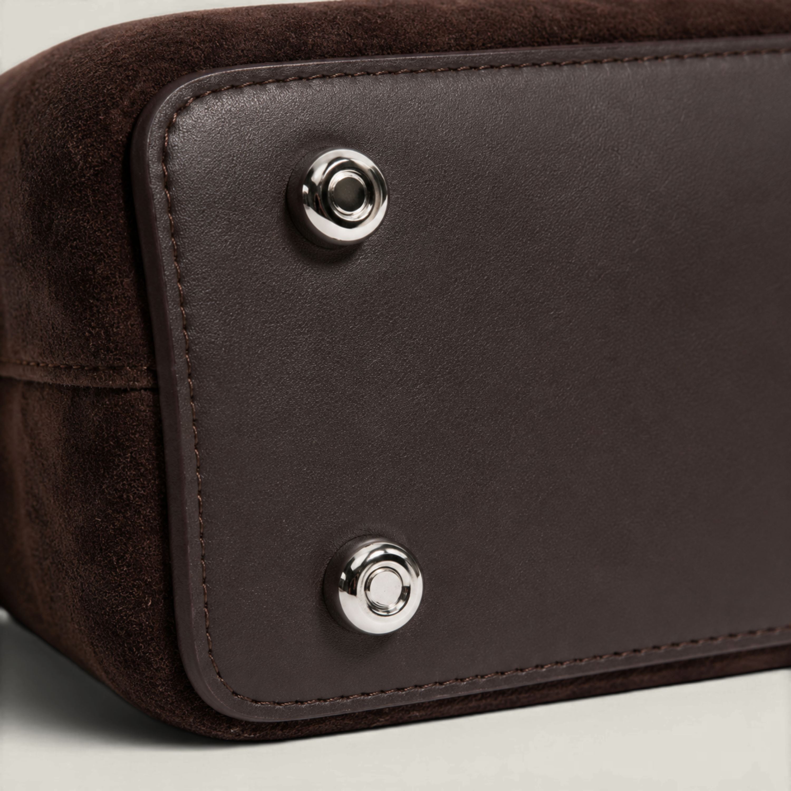 Versa-Carry Top Handle Bag in Suede