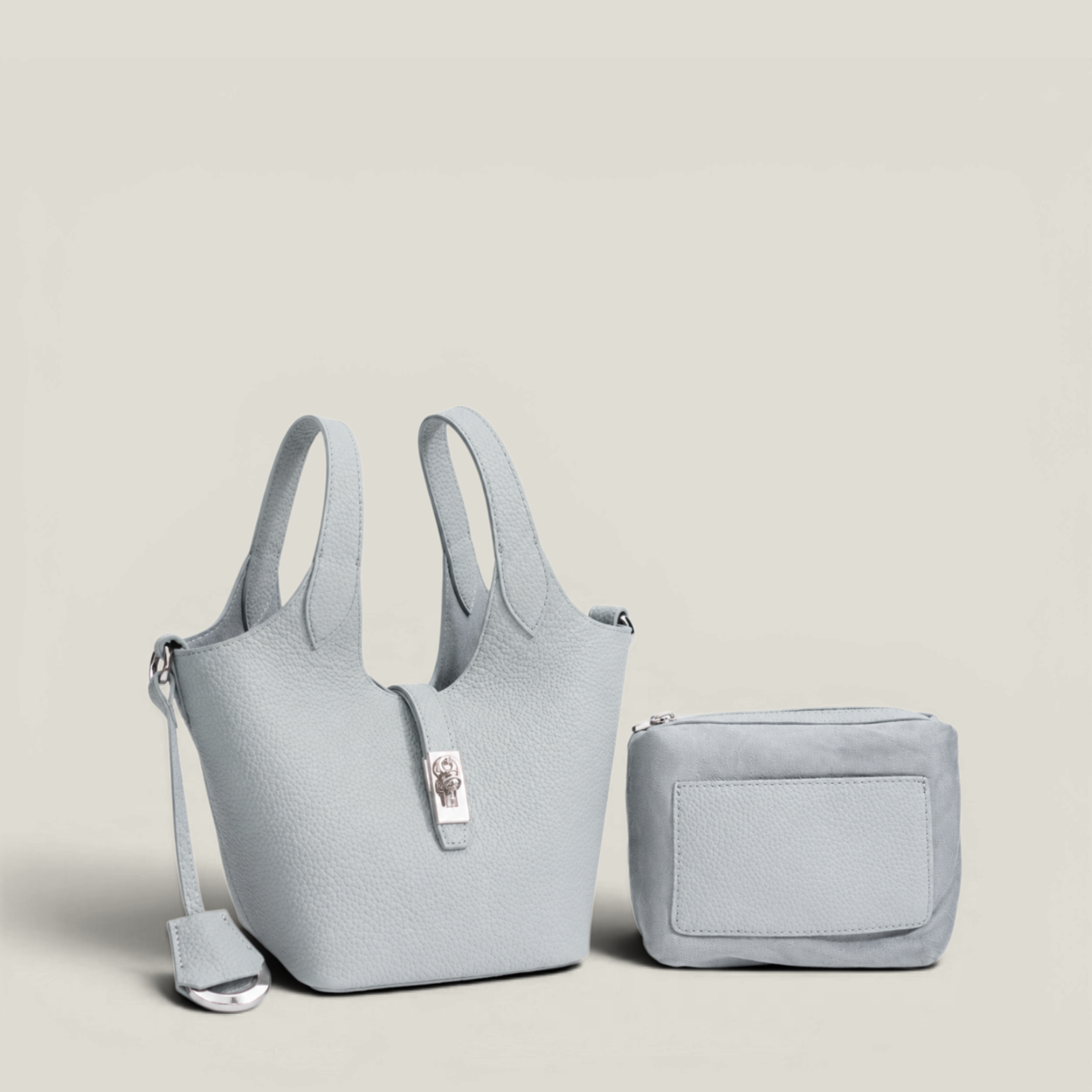 Mini Cuir Bucket Bag